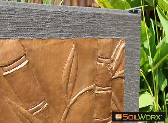 Bamboo Copper Wall Fountain